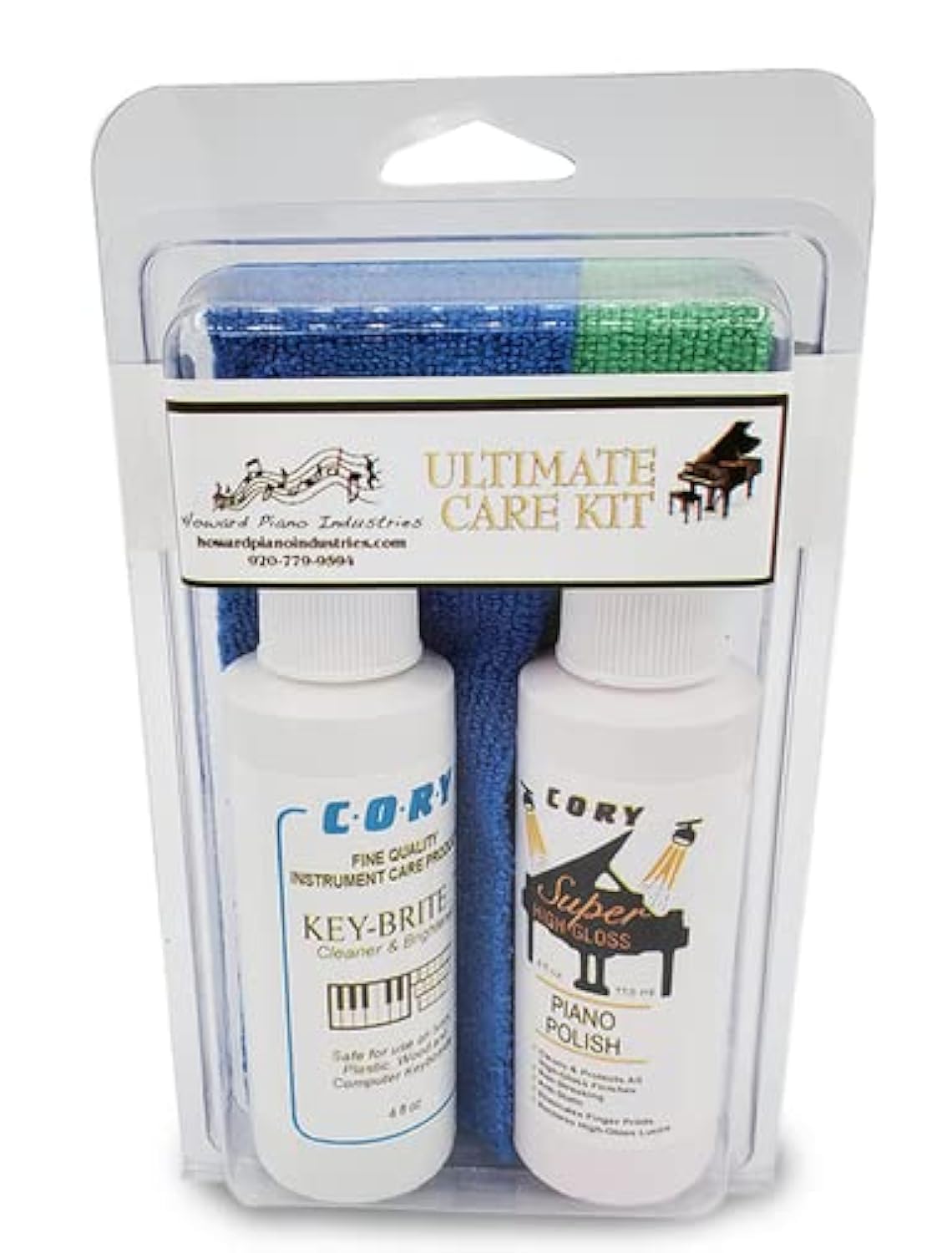 Photo 1 of Piano Cleaning and Polishing Kit: Cory Ultimate High Polish Piano Care Kit - For High Gloss Pianos