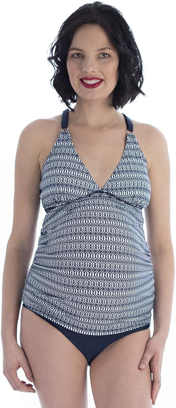 maternity swim bottoms over belly