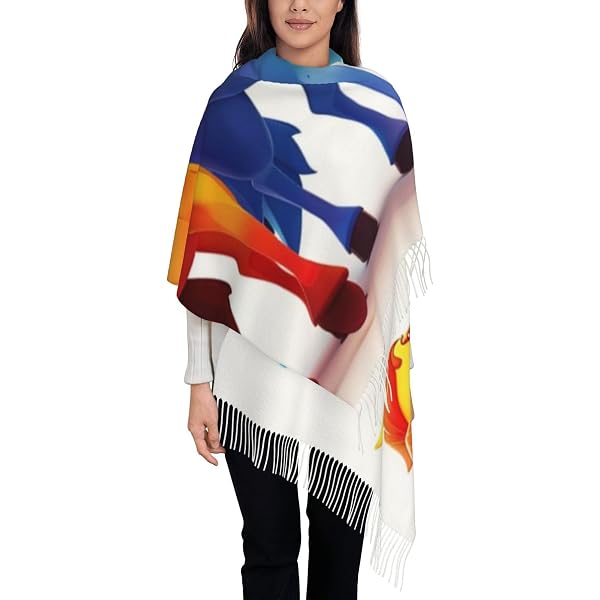 thumbnail image 2 of Mexico Flag Print Scarf – Unisex Polyester Bufanda, Pañuelo, Echarpe 2 of 5