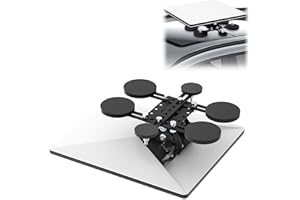 Starlink Mini Magnetic Roof Mount, Adjustable Tilt 160 Degree, 6 Magnetic Bases with 211 lbs Suction Power, Burbifro Starlink Internet Satellite Mounting Kit, Compatible with Starlink Mini(V4) Dish