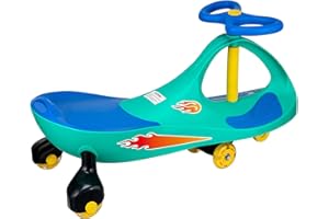 PlasmaCar Lightning Glow Rider - Inertia & Movement Powered Ride-On Toy, Light-Up Wheels, Indoor-Outdoor Play