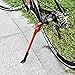 ICOCOPRO Bike Kickstand Adjustable Aluminum Alloy Bike Stand fits 26’’-29’’ Bike Side Kickstand with Concelaled Spring-Loaded Latch Non-Slip Rear Side for Mountain Bike/Road Bike/BMX/MTB