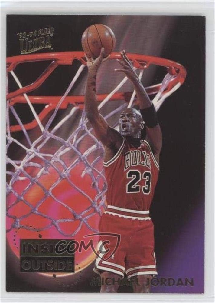 Michael Jordan (Basketball Card) 1993-94 Fleer Ultra - Inside Outside #4