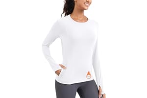 MathCat Thermal Shirts for Women Fleece Lined Long Sleeve Thermal Tops Base Layer Winter Gear Running Athletic Underwear