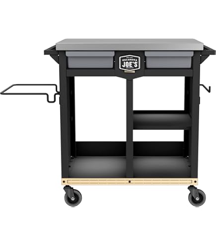 Amazon.com: Oklahoma Joe's Workstation DLX Prep & Storage Cart