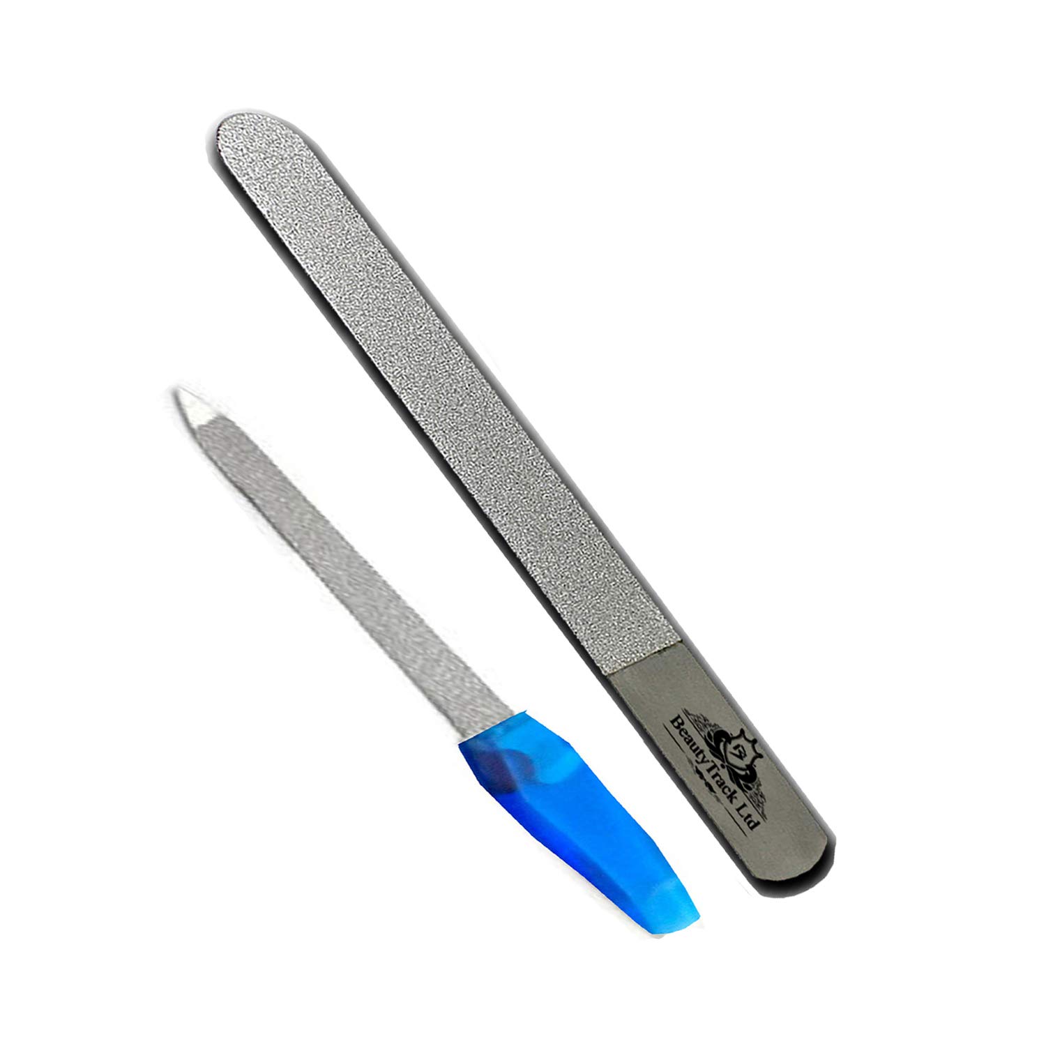 2X Deb Foot Files - Podiatry Instruments - Diamond Deb File - Pedicure Foot Dresser File - 7 Inches and 5” Nail File - Reusable Files - Perfect for Beauticians and Home Use - Pack of 2