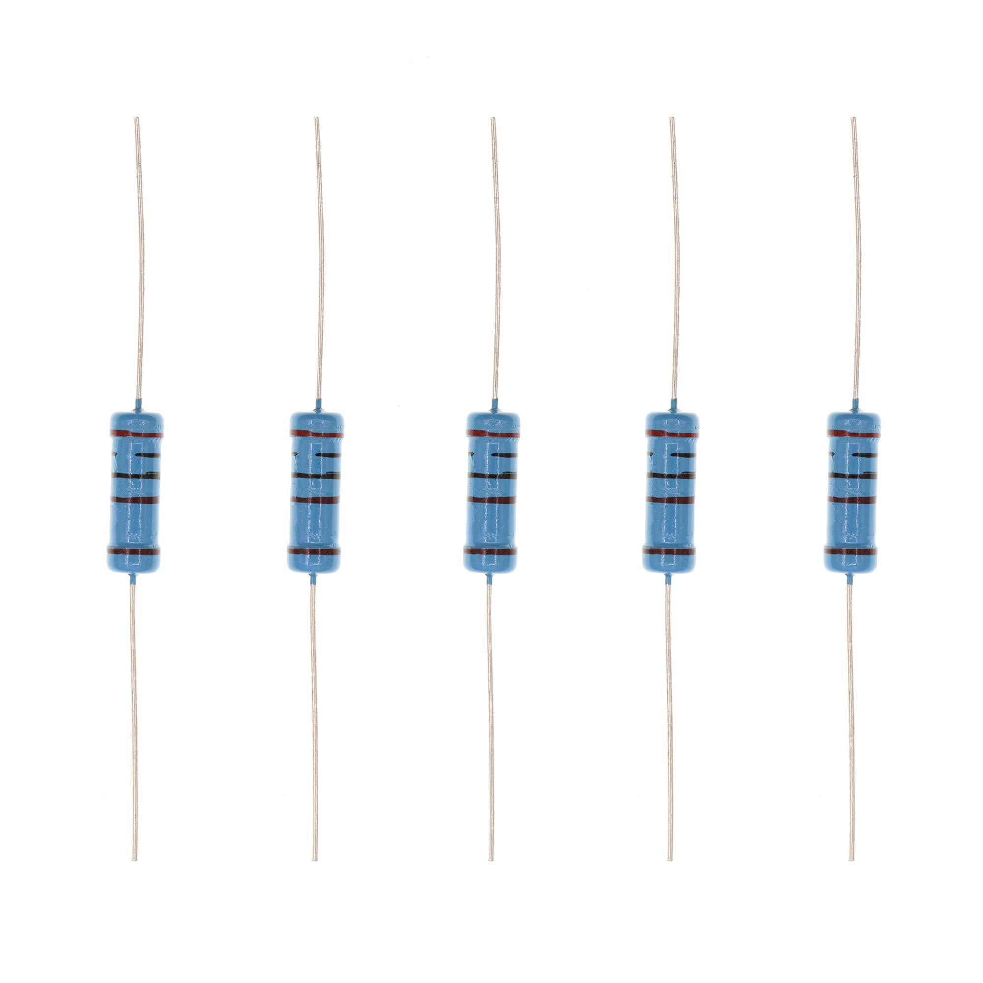 HUABAN 20PCS 3W 3 Watts 2K Ohm 1% Metal Film Resistor