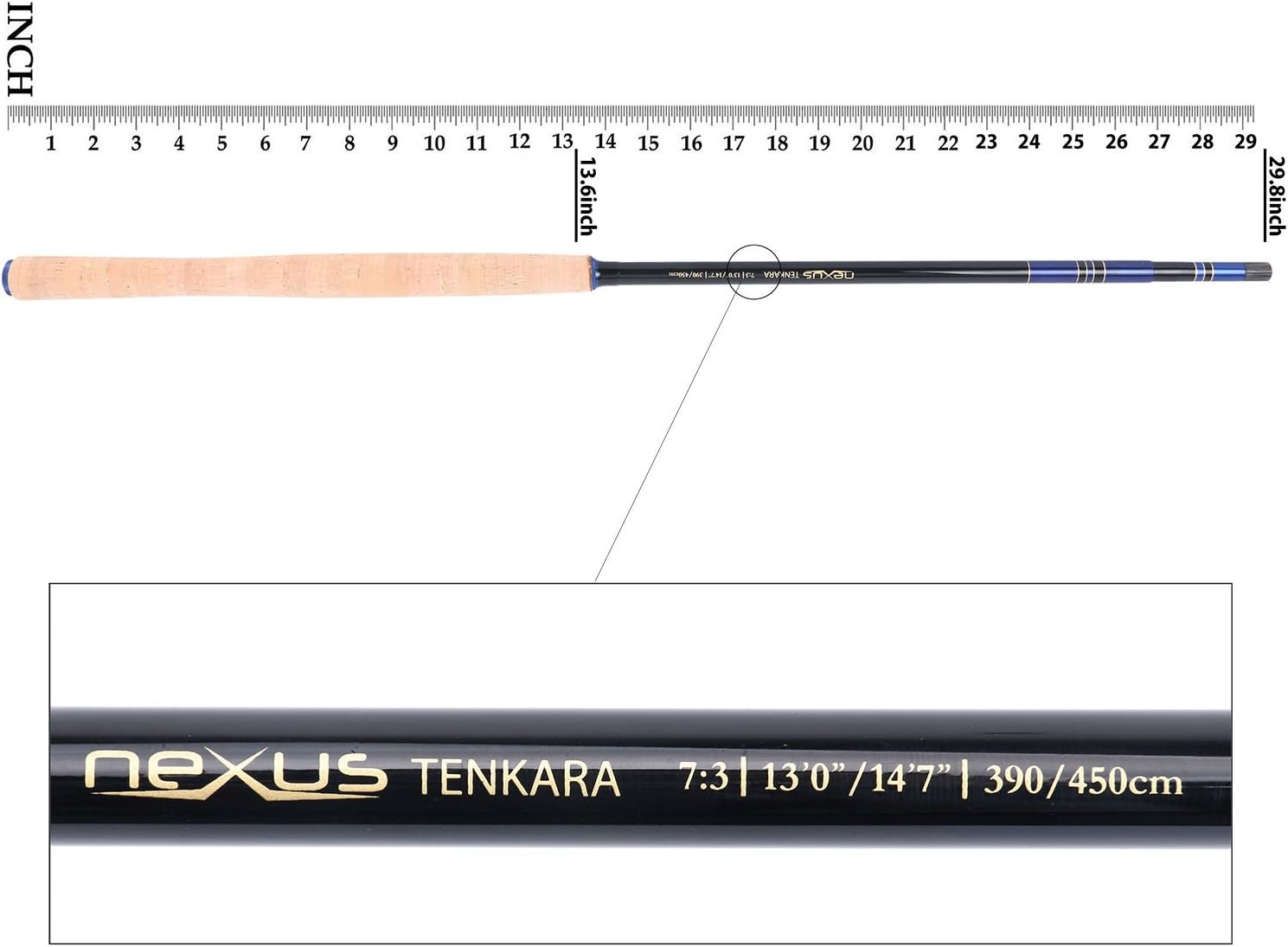 本流 テンカラ竿 ダブルズーム Nexus 3 9 M 4 5 M Nexus フライロッド Amazon