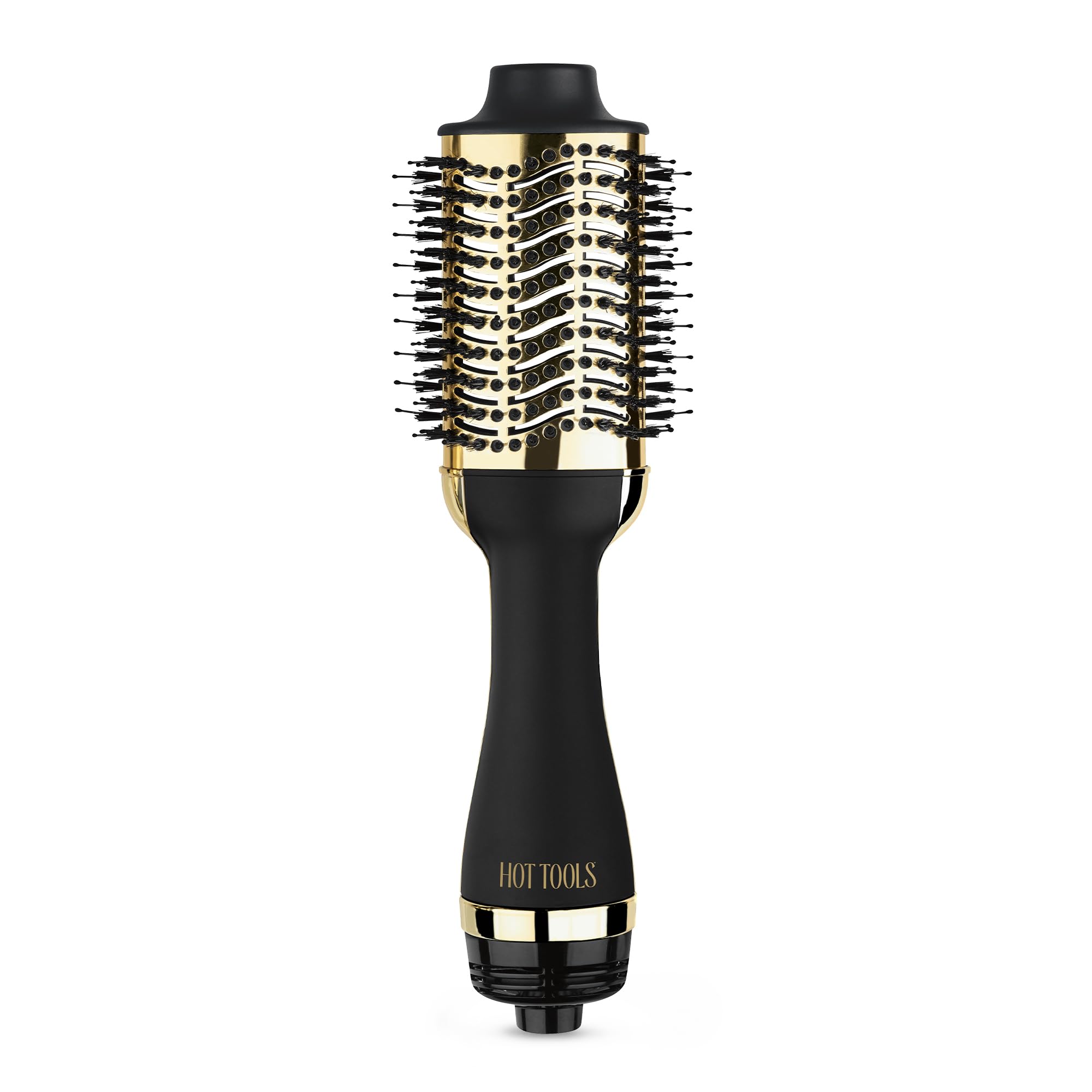 Photo 1 of  ***SEE NOTES***HOT TOOLS 24K Gold Blow Dryer Brush - Hot Air Brush for Salon-Worthy Volume in One Step - Volumizer with 24K Gold Technology for Fast Styling & Long-Lasting Results