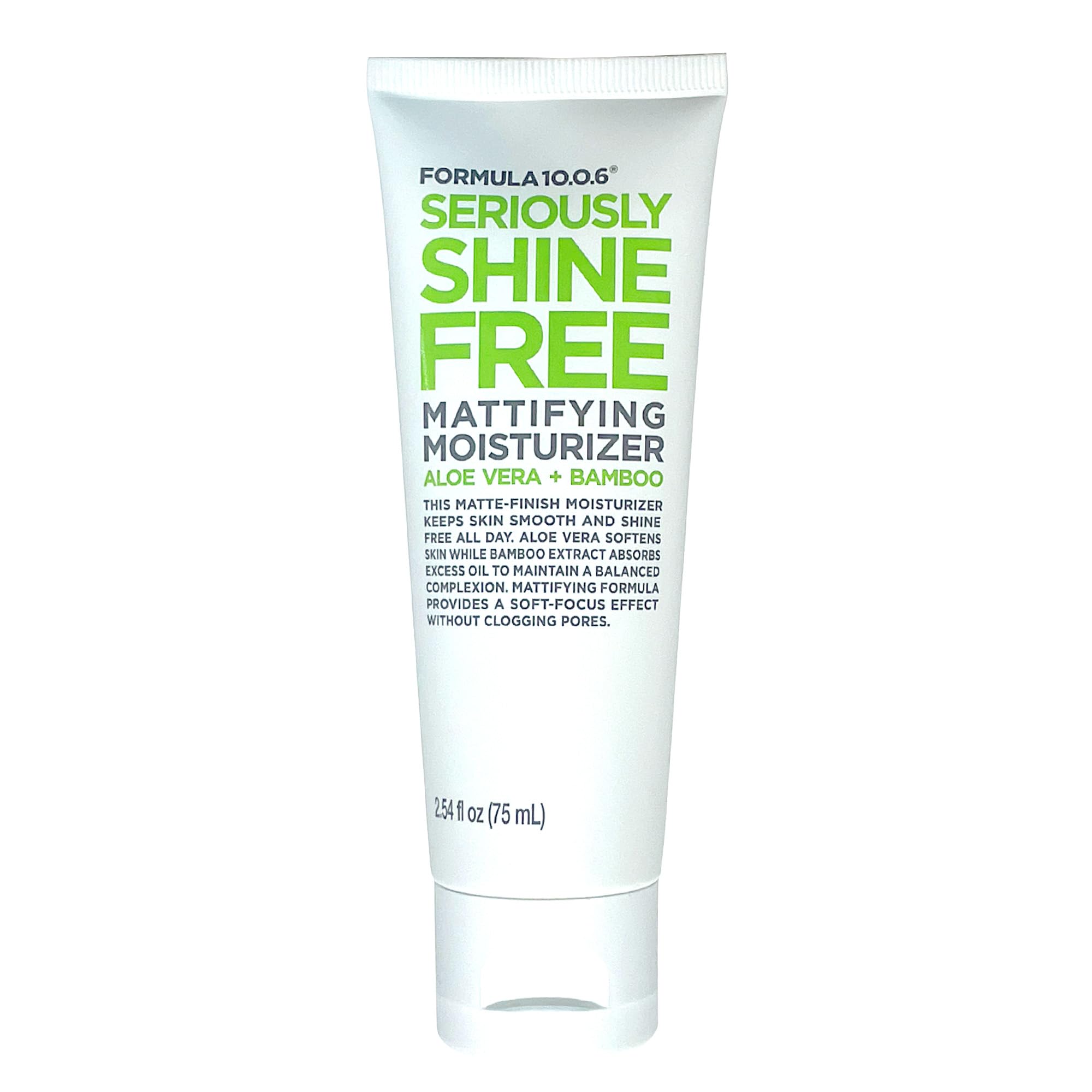 Formula 10-0-6 Seriously Shine Free Mattifying Oil-Free Moisturiser - 80ml