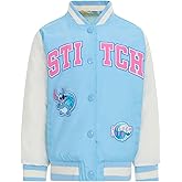 Disney Junior Girls Varsity Bomber Jacket Toddler to Big Kid Sizes (2T - 14-16)