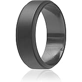 Silicone Ring for Men - Step Edge Style