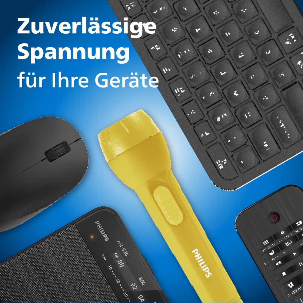 Philips Ultra C Alkali-Batterien, LR14 - Für Taschenlampen und Spielzeug, 20 Stück 6