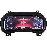 GVQXT 12.3" Digital Gauge Cluster Dash Instrument Cluster for GMC Sierra/Yukon Chevrolet Silverado, for Chevrolet Suburban Chevrolet Tahoe SUV 2015-2019 Digital Cluster Instrument Speedometer