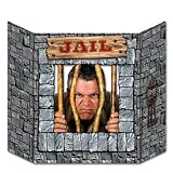 Beistle 57985 Jail Decorative Photo Prop, 3-Feet 1-Inch by 25-Inch