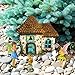Mood Lab Fairy Garden Fairy Kit - Miniature Fairy Garden Figurines with Accessories - Set of 5 pcs - Hand Painted Set for Outdoor or House Decor