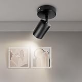 Dehobo Wall Light Spotlight Indoor Matte Black Adjustable GU10 Indoor Ceiling view 6