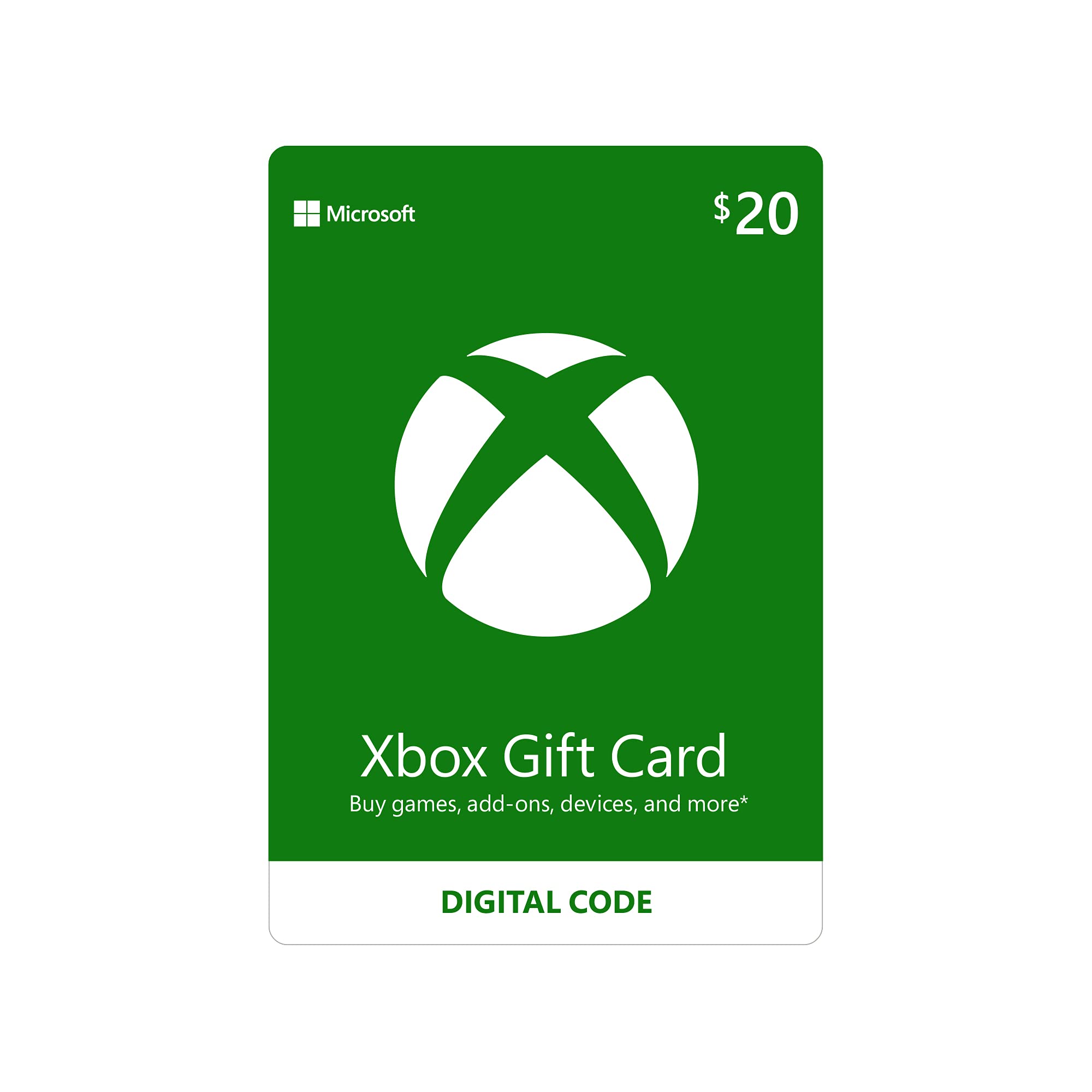  20 Xbox Gift Card Digital Code  | amzdealz