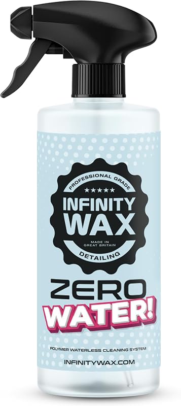 Zero Water 500ml - Spray 3 en 1 sin Agua, Limpieza sin Enjuague, Elimina Manchas de Agua y patinas, Seguro en Todas Las Pinturas y revestimientos, Ideal Donde Hay restricciones de Agua.
