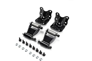 FEXON Rear Leaf Spring Shackle Hanger Bracket Kit Compatible with Ford Ranger Mazda B2300 B3000 B4000 B2500 Replaces 722-010 
