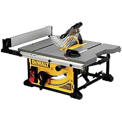 DEWALT 10-Inch Table Saw with Rolling
