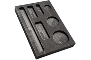 LLF Graphite Casting Ingot Mold Metal Refining Scrap Bar Coin Combo (7 in 1)