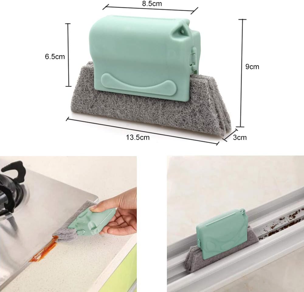 InFreesh Window Gap Slot Cleaning Small Household Dustpan and Brush - Image 3