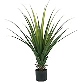 3FT Artificial Agave Plant – Realistic Faux Spiked Agave Plants,Artificial Plants Indoor Decor, Faux Plants for Home, Office, Garden & Hotel