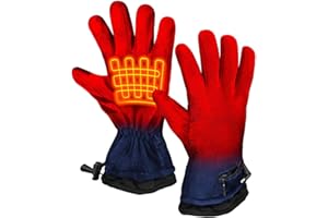 ActionHeat AA Battery Operated Heated Gloves for Men, Women - Weather Resistant Hand Warming Fleece Gloves w/Built-in Heating Panels for Winter, Snow Camping, Hiking, Arthritis