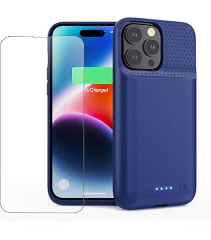 Amazon.com: Battery Case for iPhone 14Plus/14Pro Max/13Pro Max