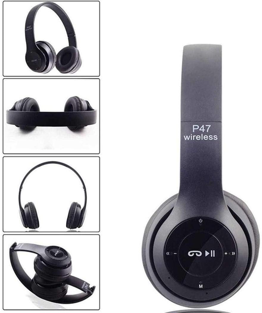 Yuniole Bluetooth V4.2 + EDR Headphone, Noise Canceling Headphone, Foldable Over Ear HiFi Stereo Wireless Sport Headphone, with Microphone and Volume Control Headset