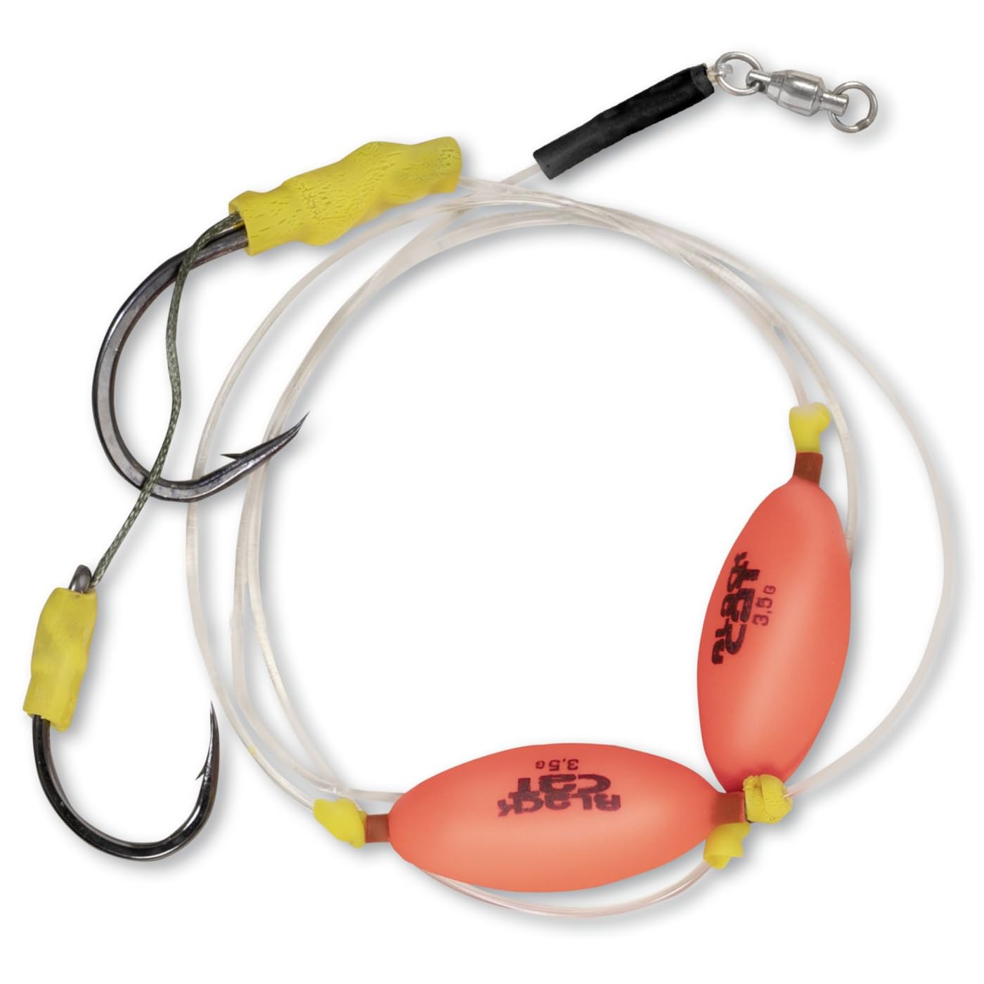 Black Cat U-float mounting for catfish fishing, 200 cm, micro U-float rig