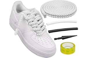 Endoto Rope Laces for Air Force 1, Thick Chunky Fat Shoelaces Strings for AF Sneaker Shoes