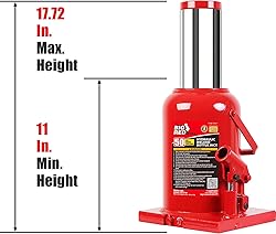 BIG RED 50 Ton (100,000 LBs) Torin Welded Hydraulic