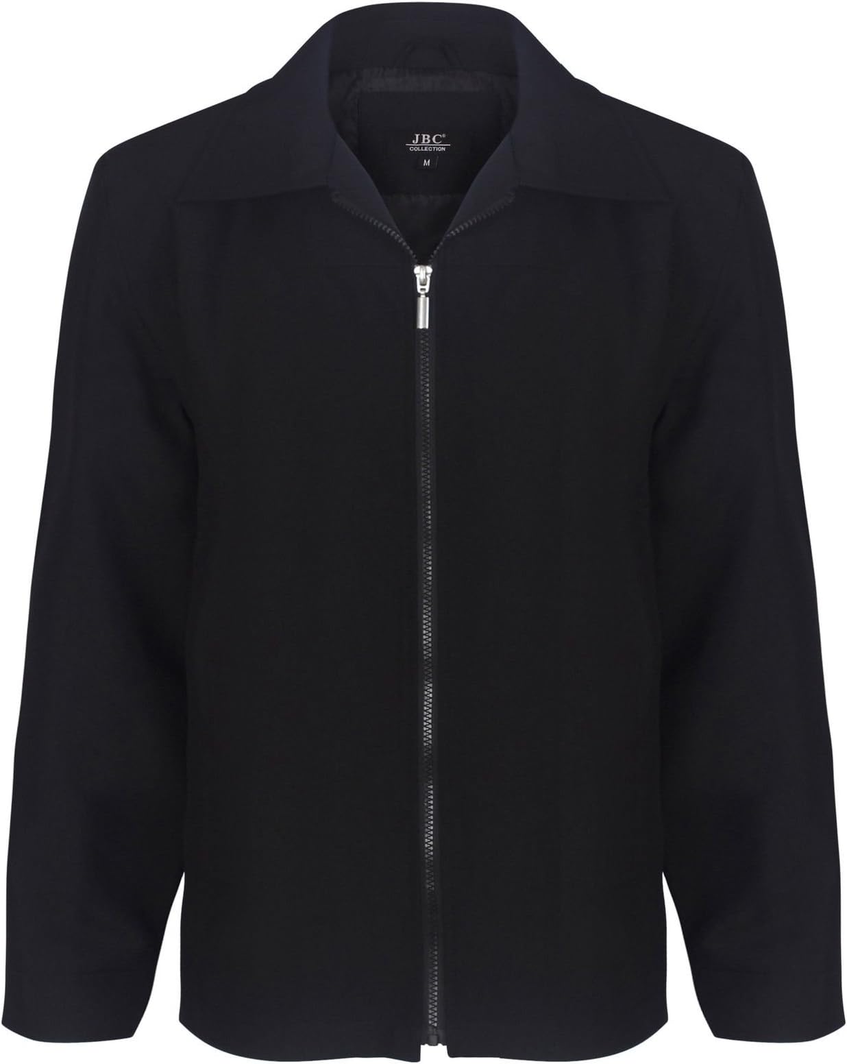 Mens Summer Light Weight Jacket Golf Style Sizes S- 5XL Flap Collars Comfortable Coat for All Occasions Beige Navy Grey Black Olive
