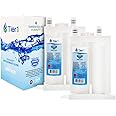 Tier1 PureSource2 Refrigerator Water Filter 2-pk | Replacement for WF2CB, NGFC 2000, 1004-42-FA, 469911, 469916, FC100, EWF2CBPA, Fridge Filter