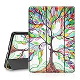 Fintie iPad 9.7 2018/2017 Case - Lightweight Slim Shell Standing Cover with Auto Wake/Sleep Feature for Apple iPad 6th Gen/iPad 5th Gen 9.7 Inch Tablet, Love Tree