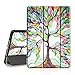 Fintie Case for iPad 6th / 5th Generation (2018/2017), iPad Air 2 / Air 1 (9.7 Inch) - Lightweight Slim Shell Standing Cover with Auto Wake/Sleep Feature, Love Tree