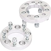 SCITOO 2Pcs Wheel Spacers 1 inch 5x4.5 Bore 82.5mm Studs 12x1.5 5 Lug Wheel Spacers Adapters Fit for for Ford Escape for Ford Fusion for Toyota Camry for Toyota for RAV4 for Toyota for Tacoma