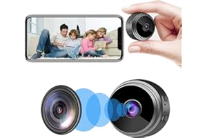 METRICSQUARE Small Camera for Spying WiF Hidden Camera Secret Room Camera Mini Spy Camera Home Security House Camera Video Recording Remote View Phone App Control