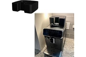 Bean Hopper Extension for Philips LatteGo 800 1200 2200 3200 4300 5400, Coffee Bean Container Capacity Increase with Lid Comp