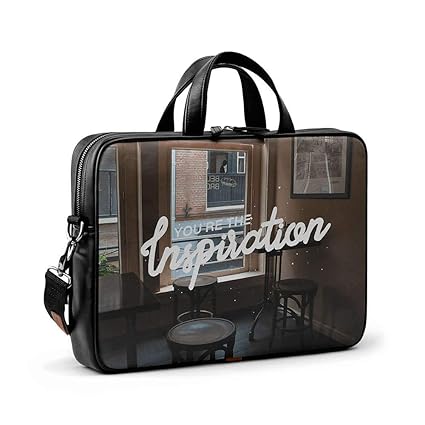 DailyObjects You are The Inspiration City Compact Messenger Bag for Up to 15.5 Inch Laptop/MacBook Color-Multicolor