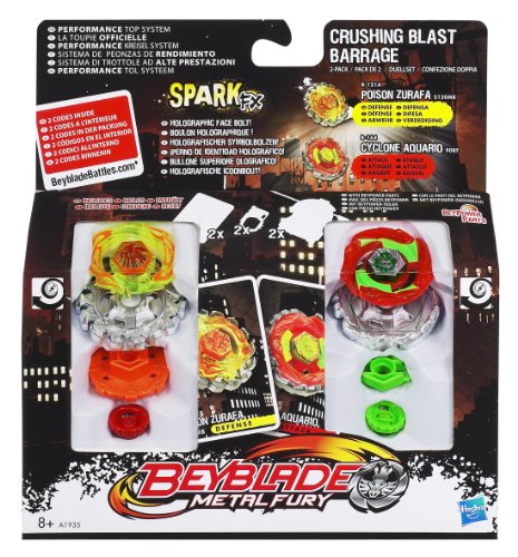 Beyblade 19510E52 - Metal Fury Face-Off Pack