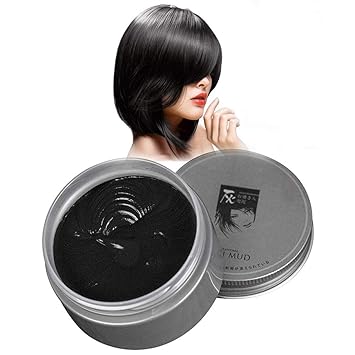 Amazon Com Black Hair Color Wax Instant Hair Wax One Time