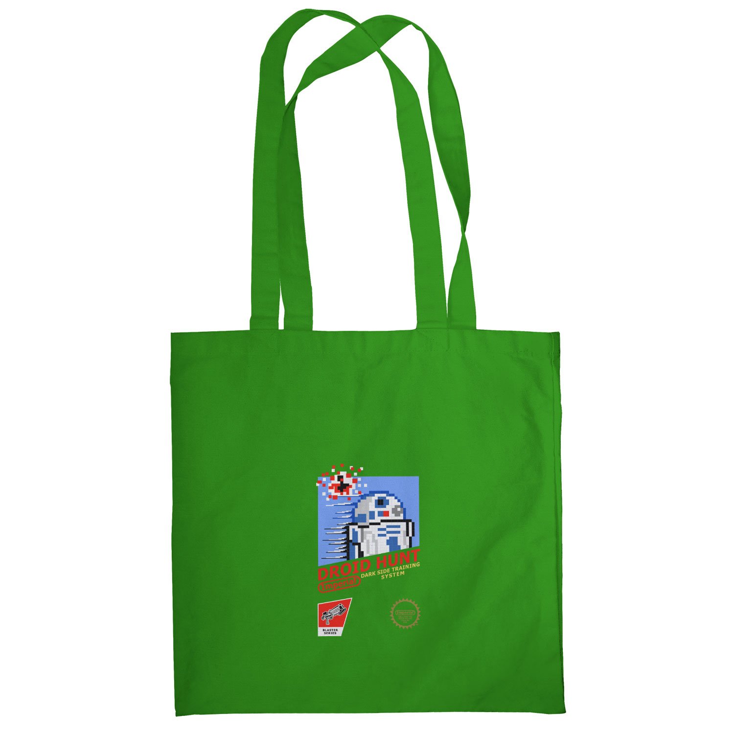 Texlab Droid Hunt 8 Bit System Fabric Bag, Green