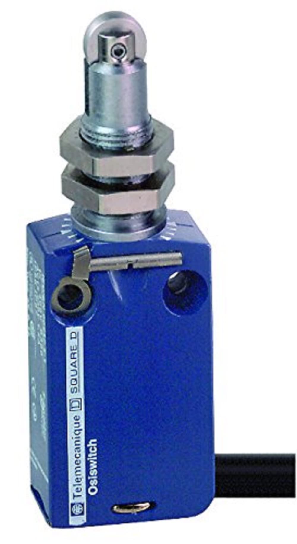 Schneider Electric xcmd21 °F2l2 EX Osi Standard Size M 12 Metal Position Switch alzaválvulas of Steel, 1 NC + 1NO, 2 m Cable Length