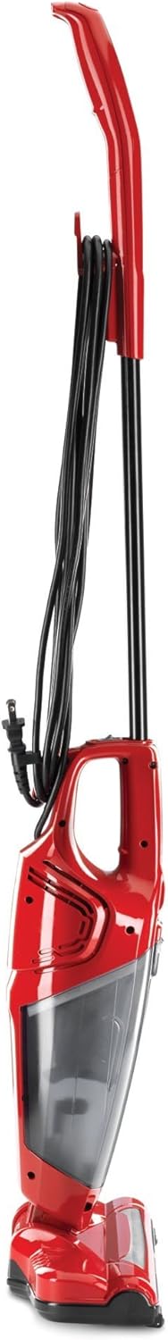 Dirt Devil Vibe 3-in-1 Vacuum Cleaner, Lightweight Corded Bagless Stick Vac with Handheld, SD20020, Red - Upright Vacuums