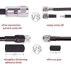 XRDS-RF KMR 400 UHF Coaxial Cable 25ft, PL-259 UHF