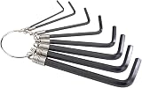 Draper Redline 8 Pc Hex Allen Key Set Long Arm Metric Chrome Vanadium view 1