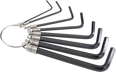 Draper Redline 8 Pc Hex Allen Key Set Long Arm Metric Chrome Vanadium